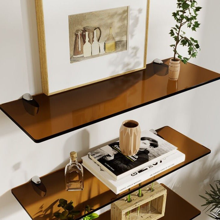 AcryLuxe – Modern Wall Shelf with Stylish Color Accents