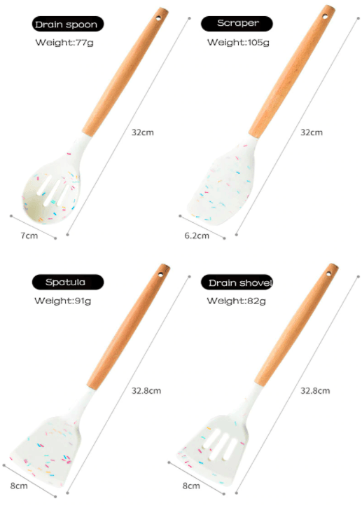 ChefSilk – Luxury Silicone Kitchen Set with Stylish Functionality