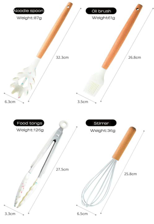 ChefSilk – Luxury Silicone Kitchen Set with Stylish Functionality