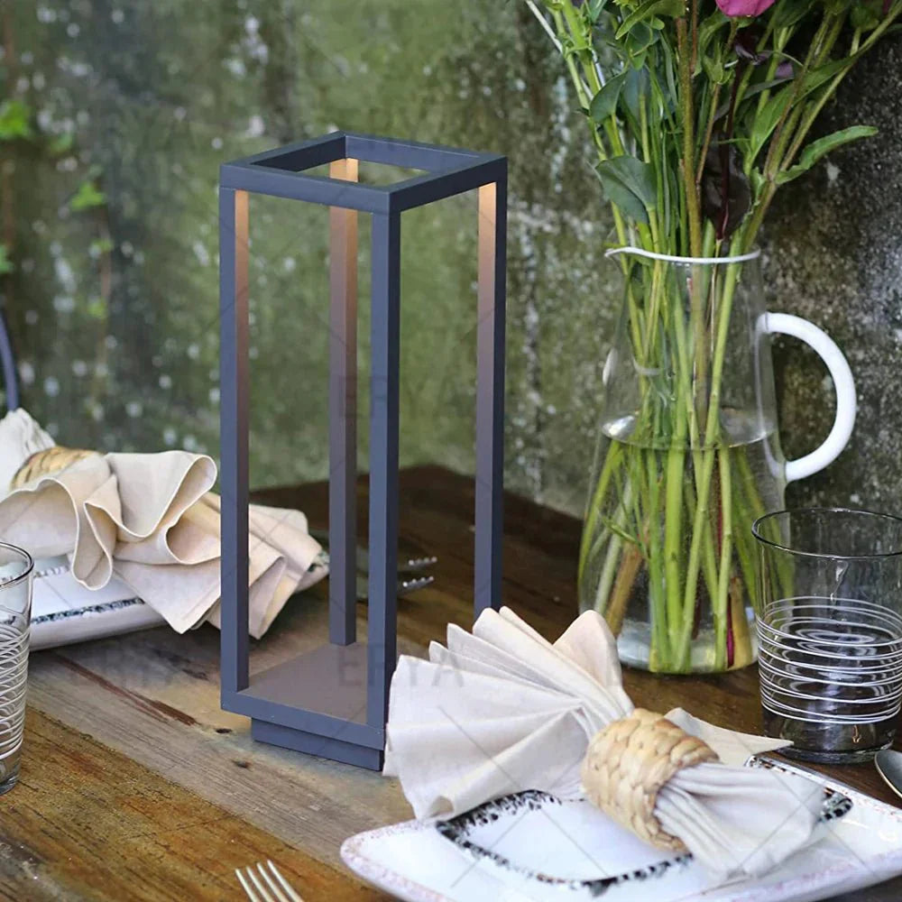 GlowEase – Modern LED Table Lamp with Dimmable Touch Control