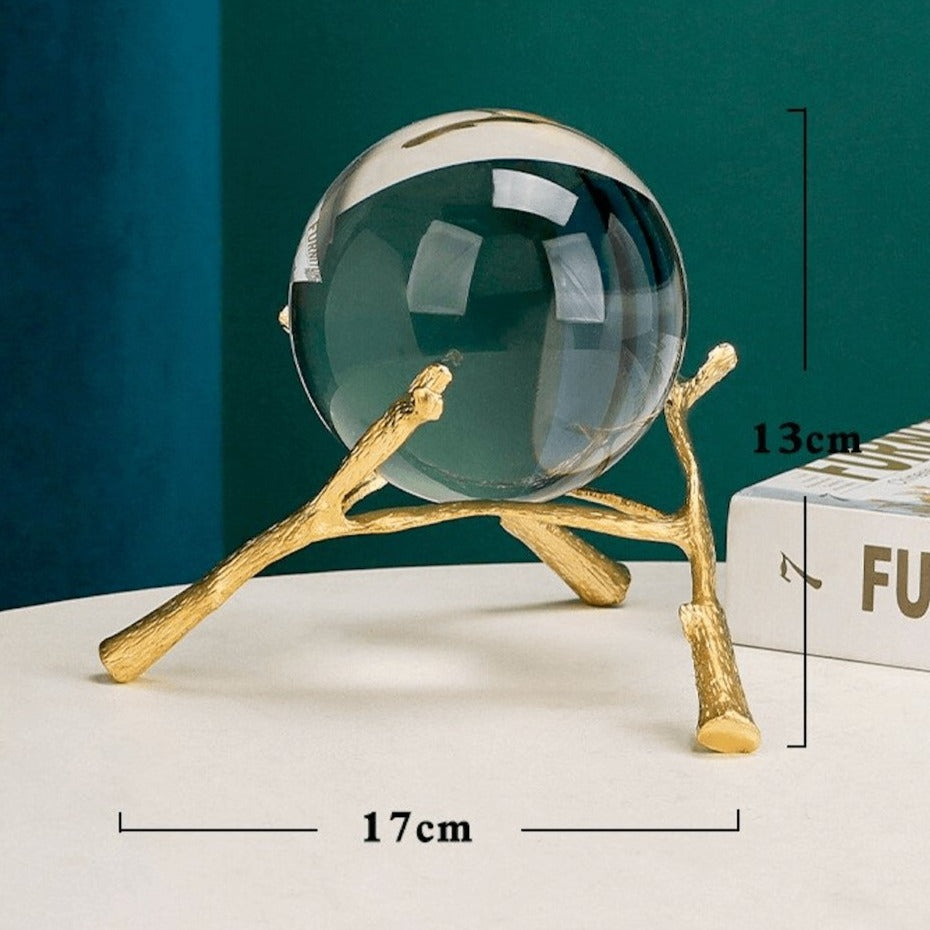 LumiSphere – Timeless Crystal Globe with Luxurious Design for a Stylish Ambience