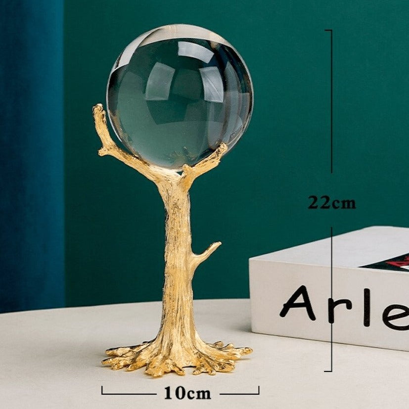 LumiSphere – Timeless Crystal Globe with Luxurious Design for a Stylish Ambience