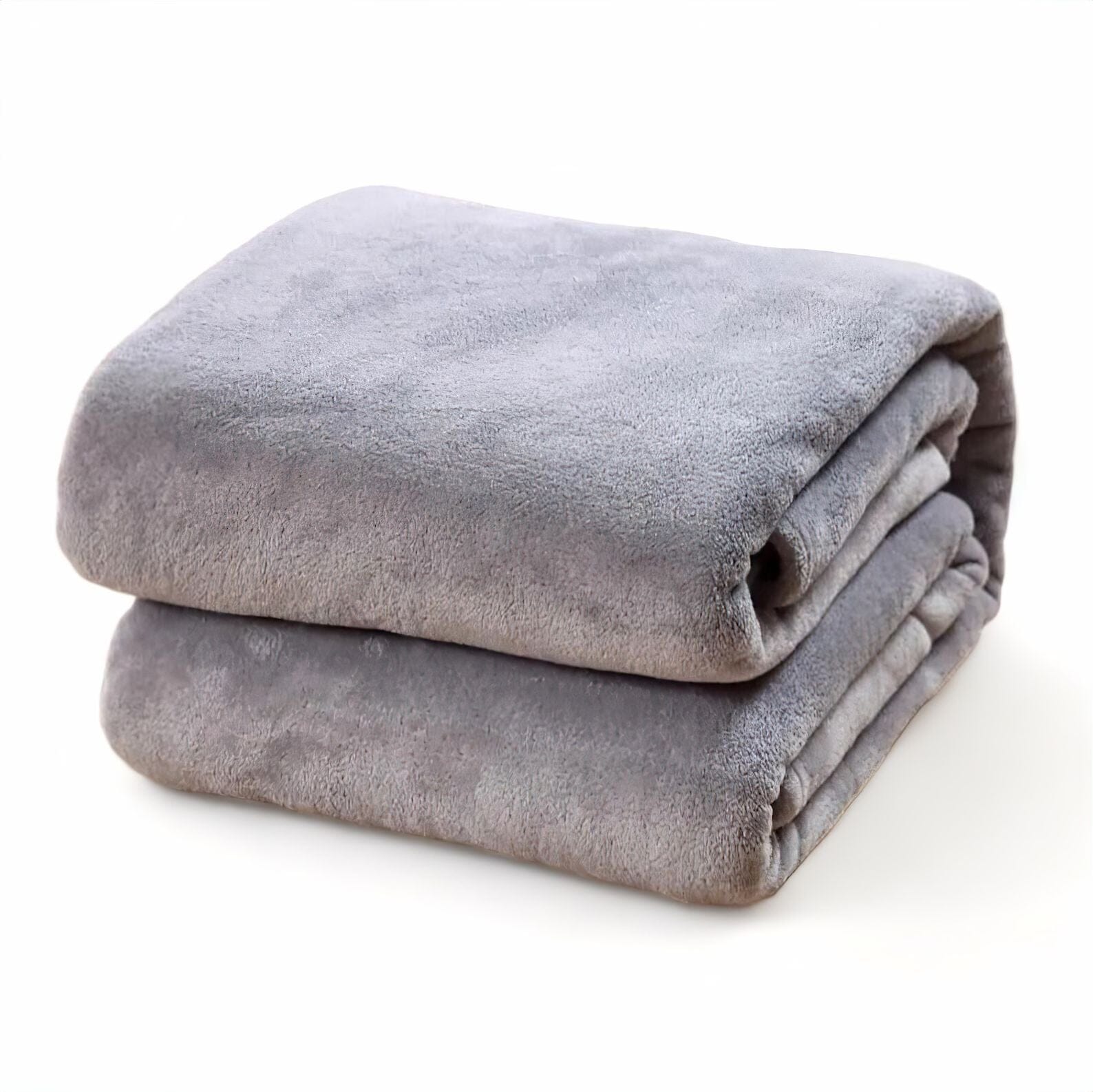 Plaid en polaire microfibre peluche épais et chaud – couverture pour lit et canapé, plusieurs couleurs