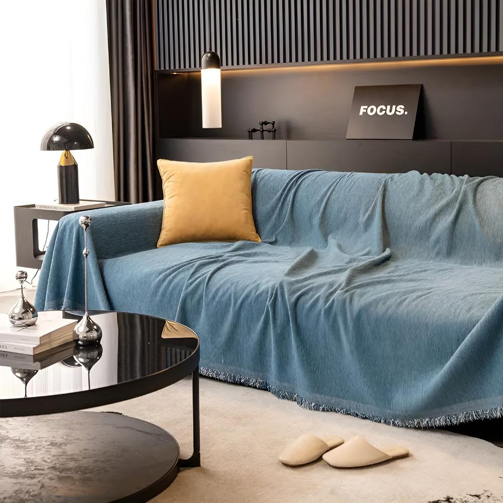 SleekNest – Stylish Minimalist Sofa Cover for Modern Living Comfort