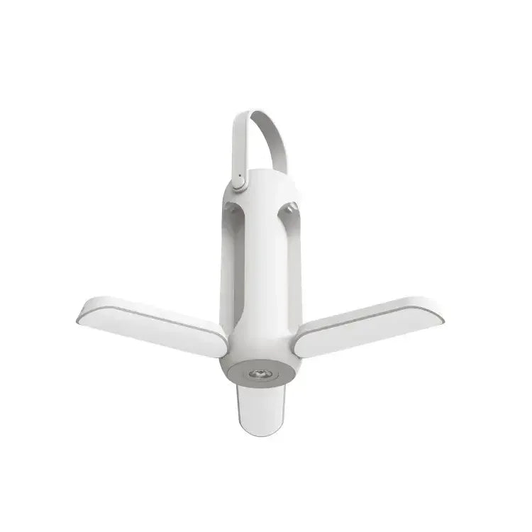 LumiTrail – Portable LED Camping Lamp with Sustainable Design