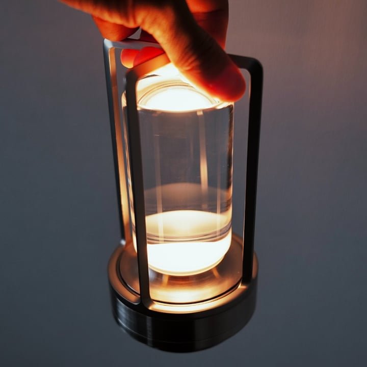 CrystalGlow – Elegant Dimmable Table Lamp with Crystal Ambience