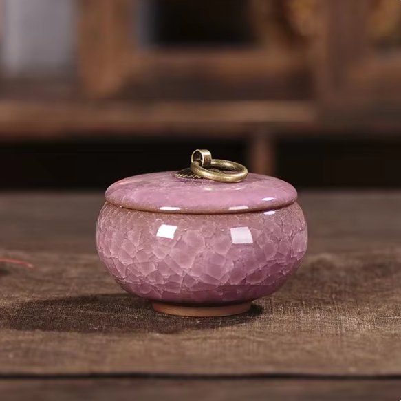 EternaPaws Elegant Ceramic Urn – Timeless Remembrance for Pets