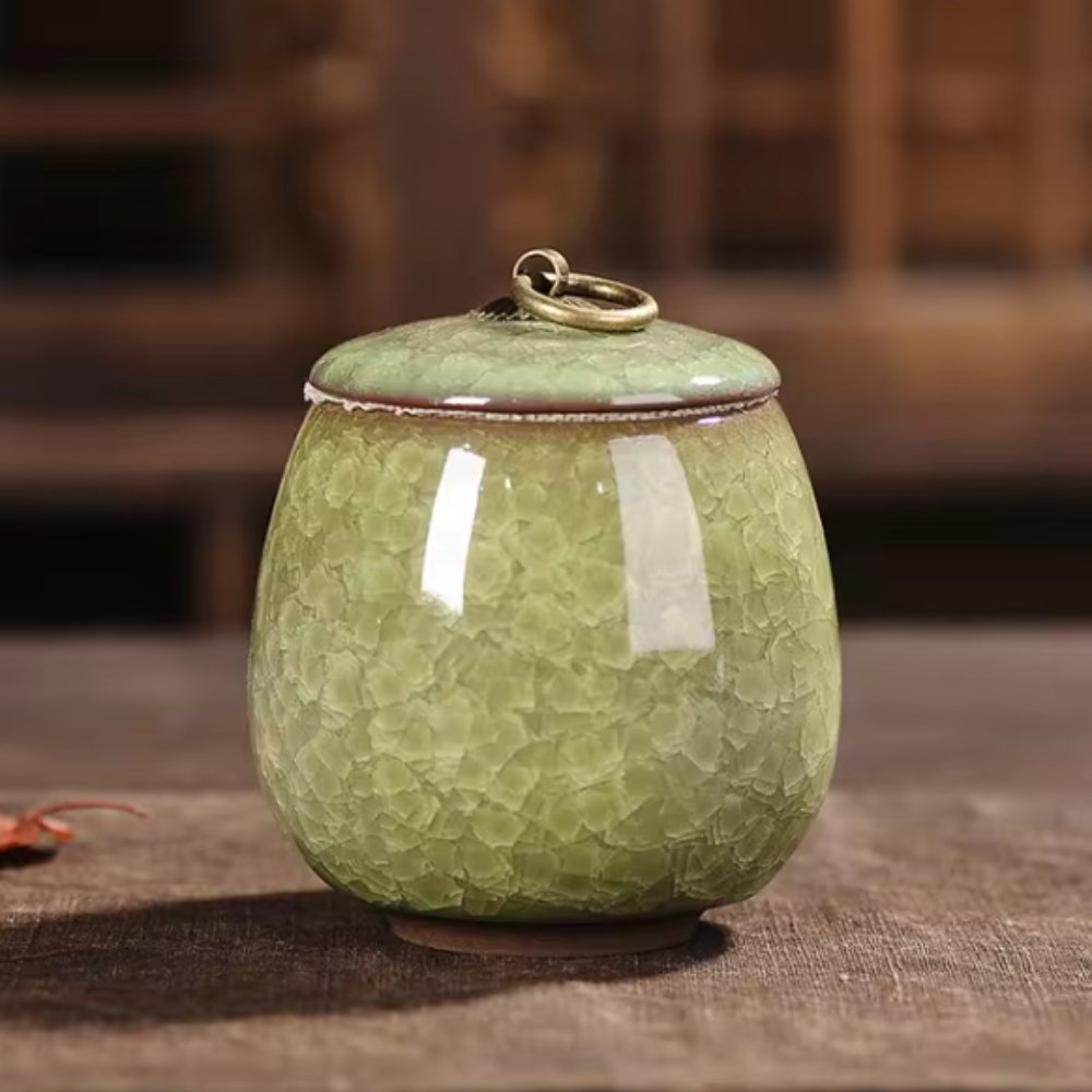 EternaPaws Elegant Ceramic Urn – Timeless Remembrance for Pets