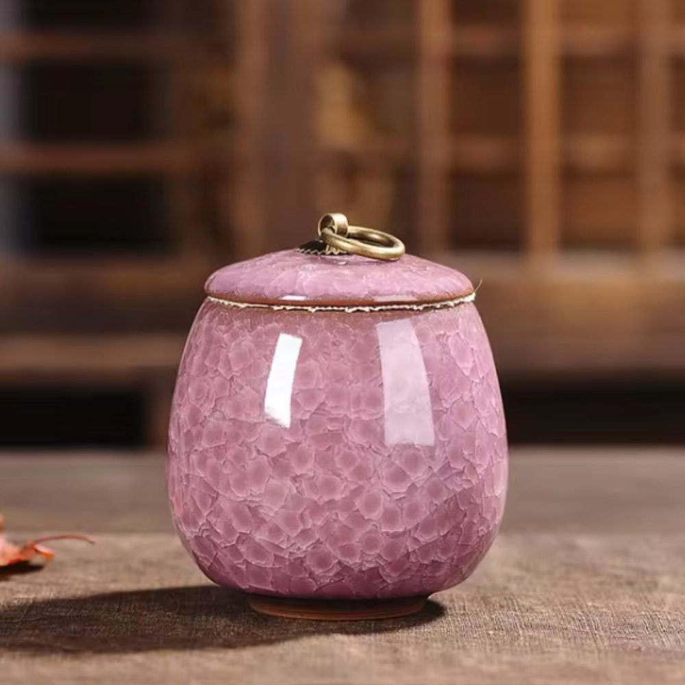 EternaPaws Elegant Ceramic Urn – Timeless Remembrance for Pets