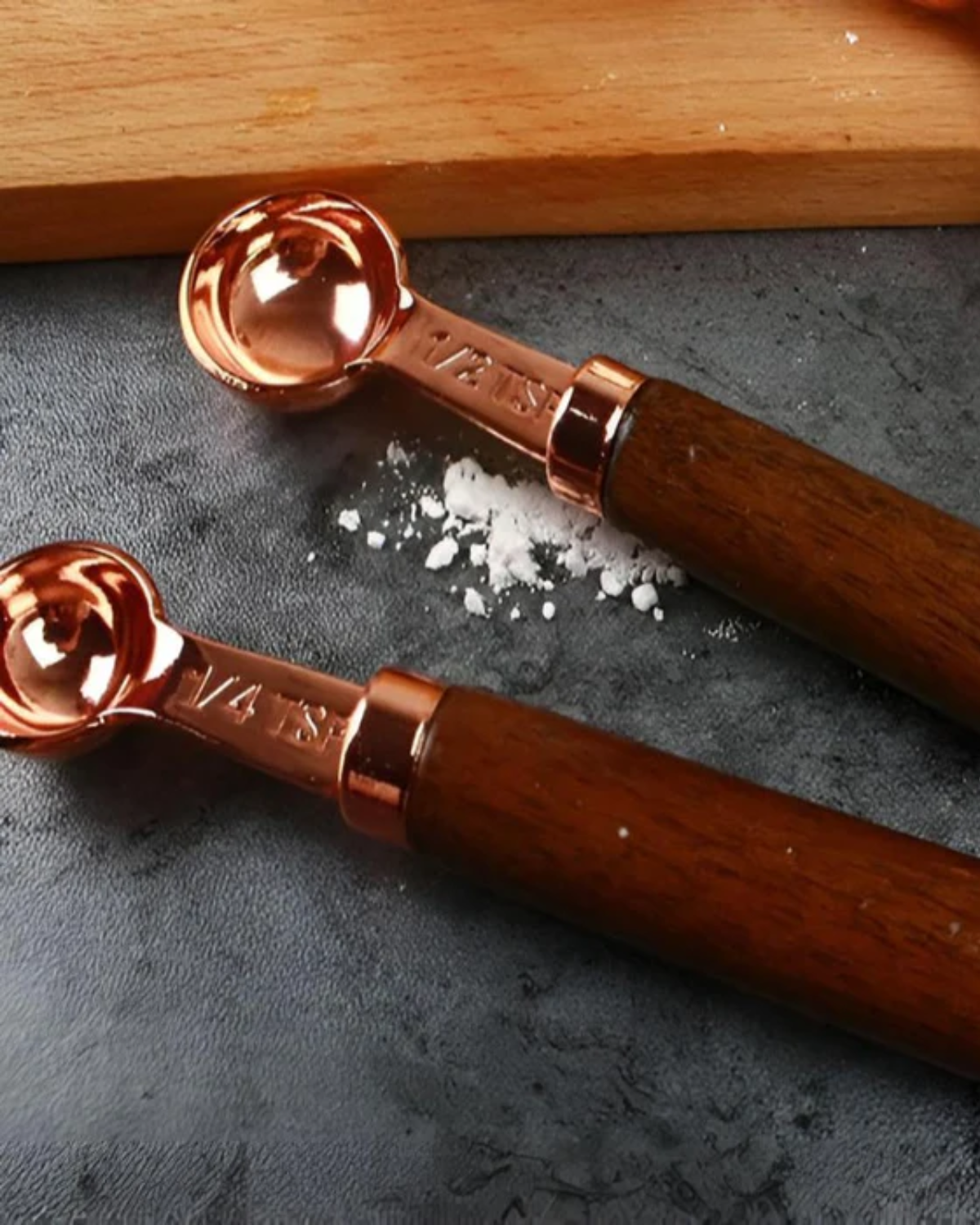 Gleam Copper – Luxe Copper Measuring Set for Precise and Stylish Cooking