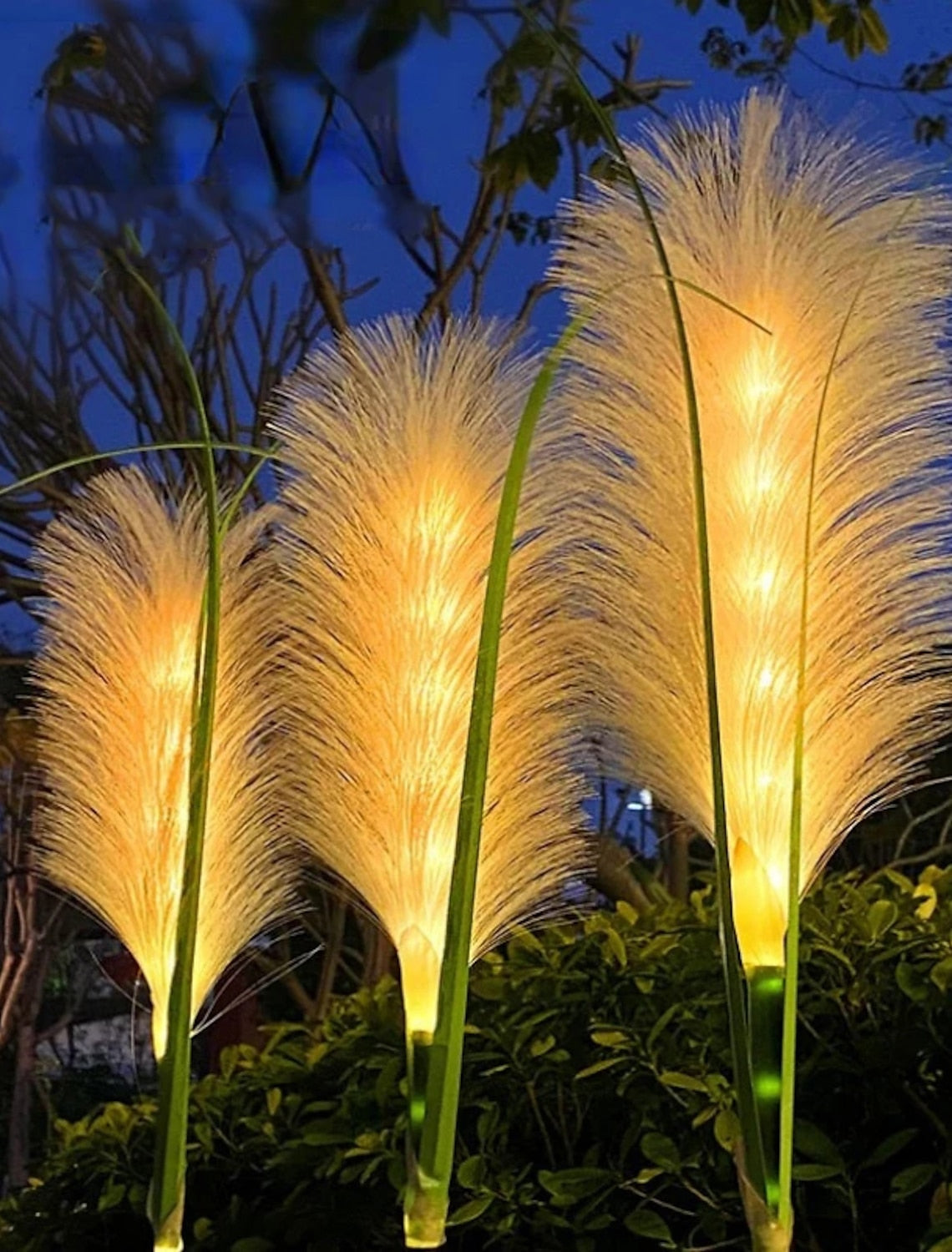 EcoFlare – Decorative Solar Wicker Garden Lighting with Natural Elegant