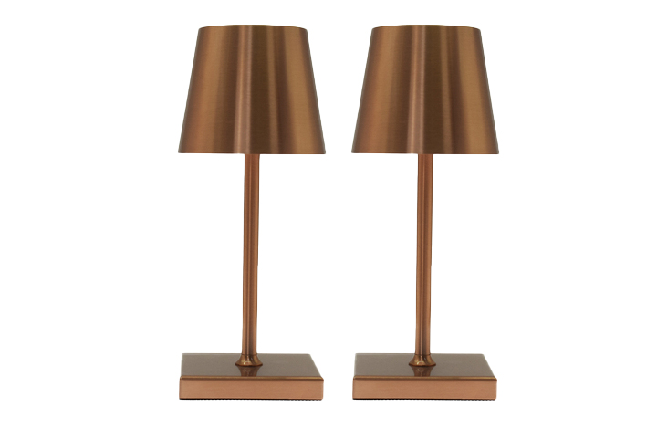 LumaGlow – Wireless Mini Table Lamp with Rechargeable Battery and Dimming Function