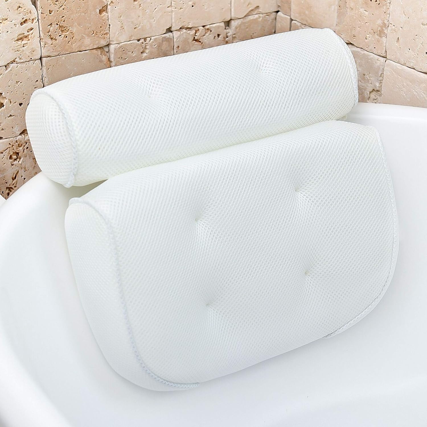 AquaLuxe – Ergonomic Bath Cushion with Ultimate Comfort & Support