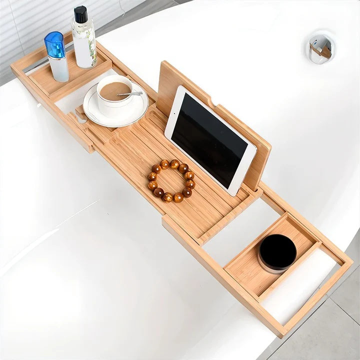 ZenBath – Luxe Bamboo Bath Board with Adjustable Design for Ultimate Relaxation
