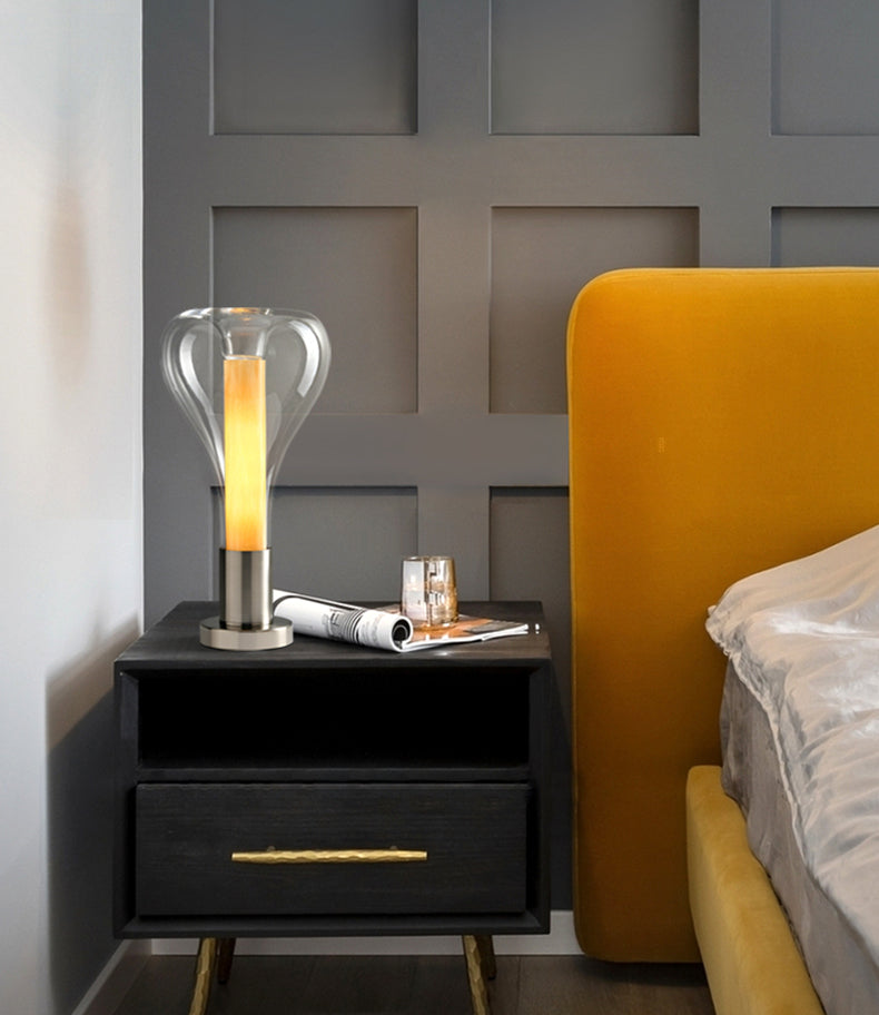 LavaGlow – Artistic Table Lamp with Dynamic Design