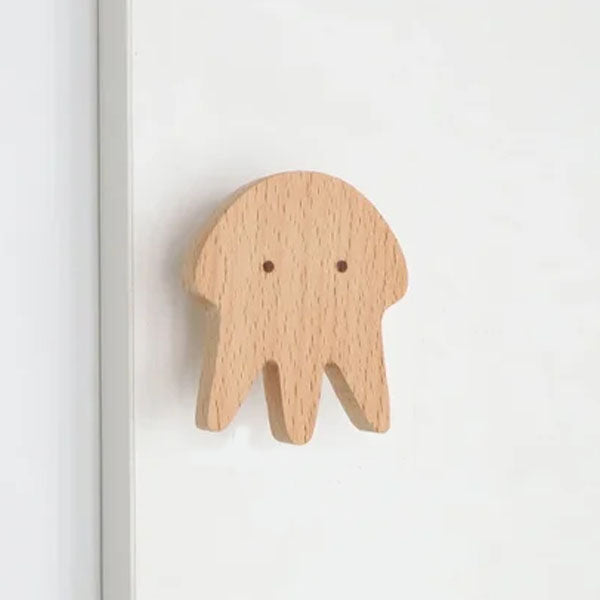 NordicPals – Playful Wooden Wall Hooks with Scandinavian Elegance