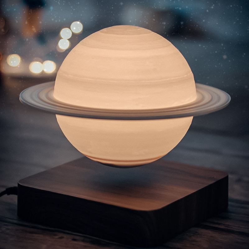 CelestGlow – Luxury Floating Saturn Lamp with Enchanting Cosmic Elegance