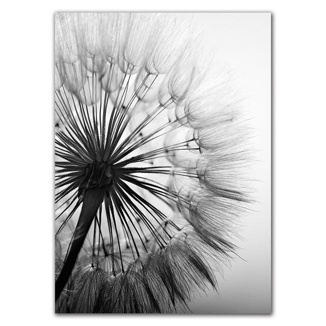 LumiFlora Elegant Dandelion Wall Decoration – Timeless Art for a Calm Interior