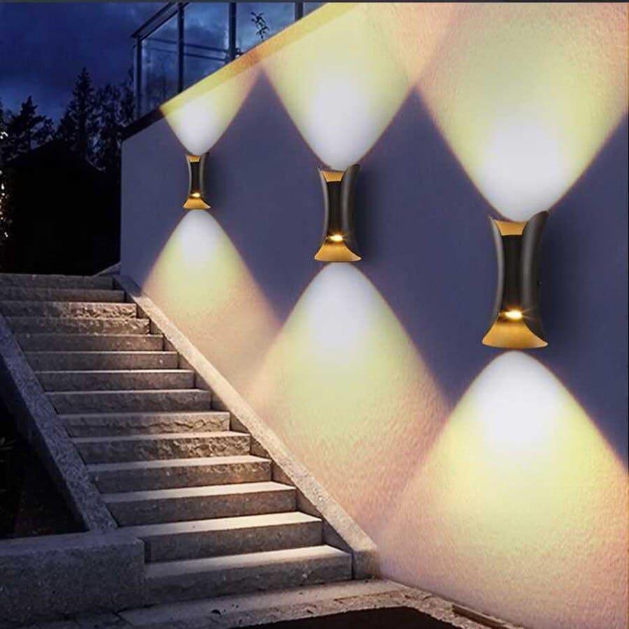 LustriaGlow – Stylish Outdoor Wall Lamp with Weatherproof Design