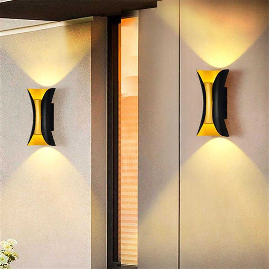 LustriaGlow – Stylish Outdoor Wall Lamp with Weatherproof Design