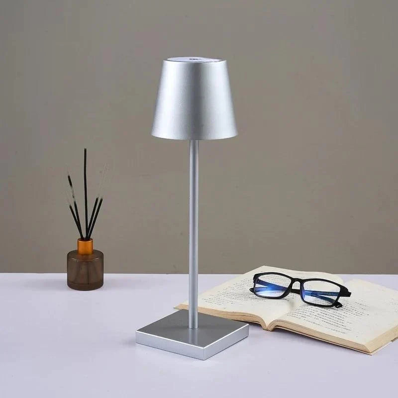 LumiFlex – Luxe Wireless Table Lamp with Adjustable Lighting