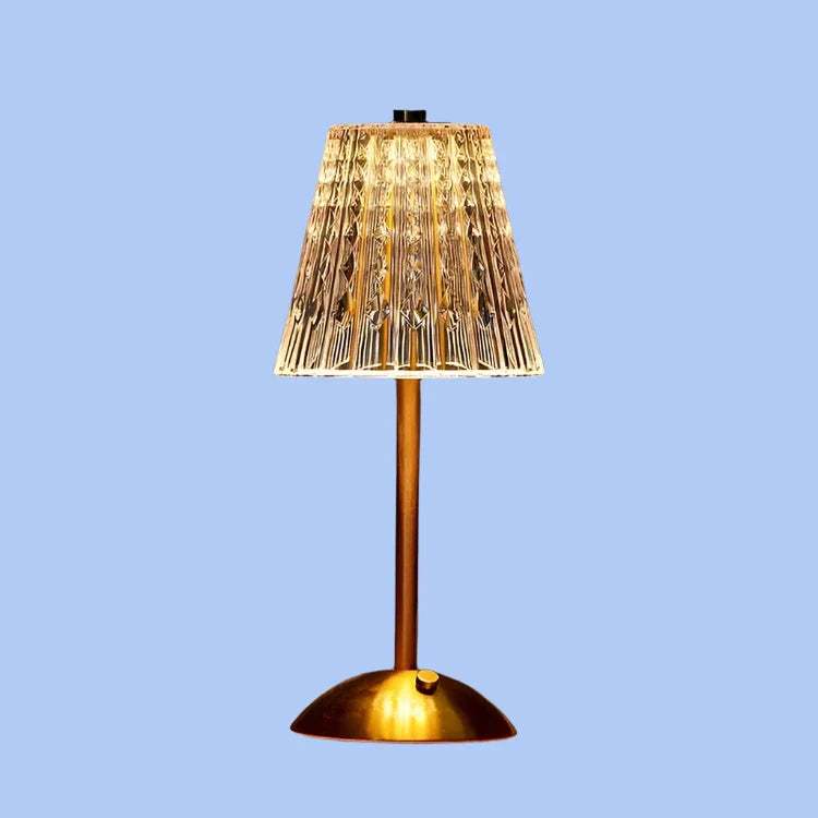 CrystalGlow – Wireless Table Lamp with Luxury Crystal Design