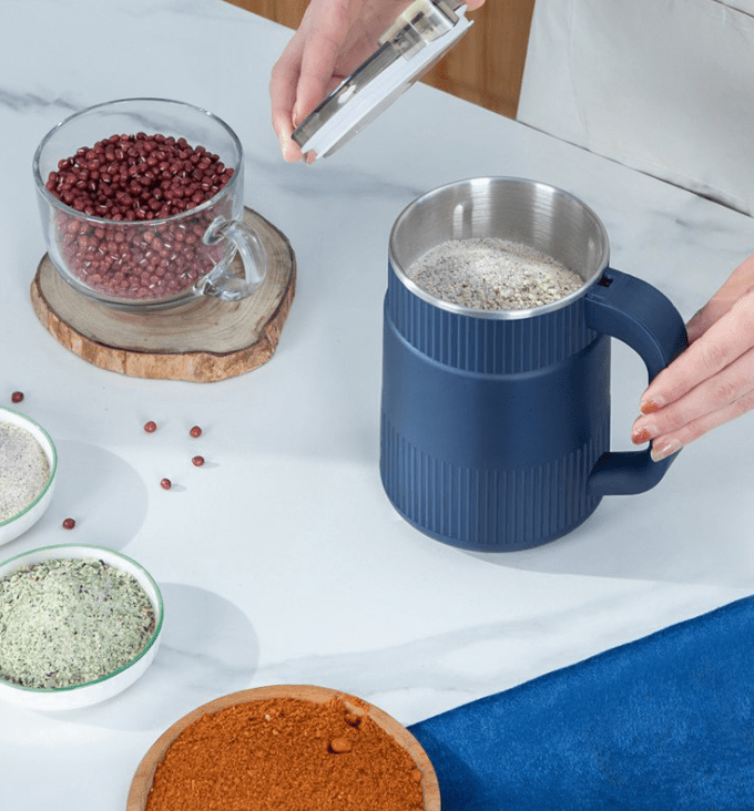 GranoSteel Luxe Electric Grain Mill – Compact Design for Healthy, Natural Kitchen Moments