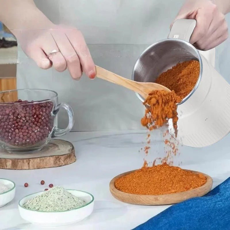 GranoSteel Luxe Electric Grain Mill – Compact Design for Healthy, Natural Kitchen Moments