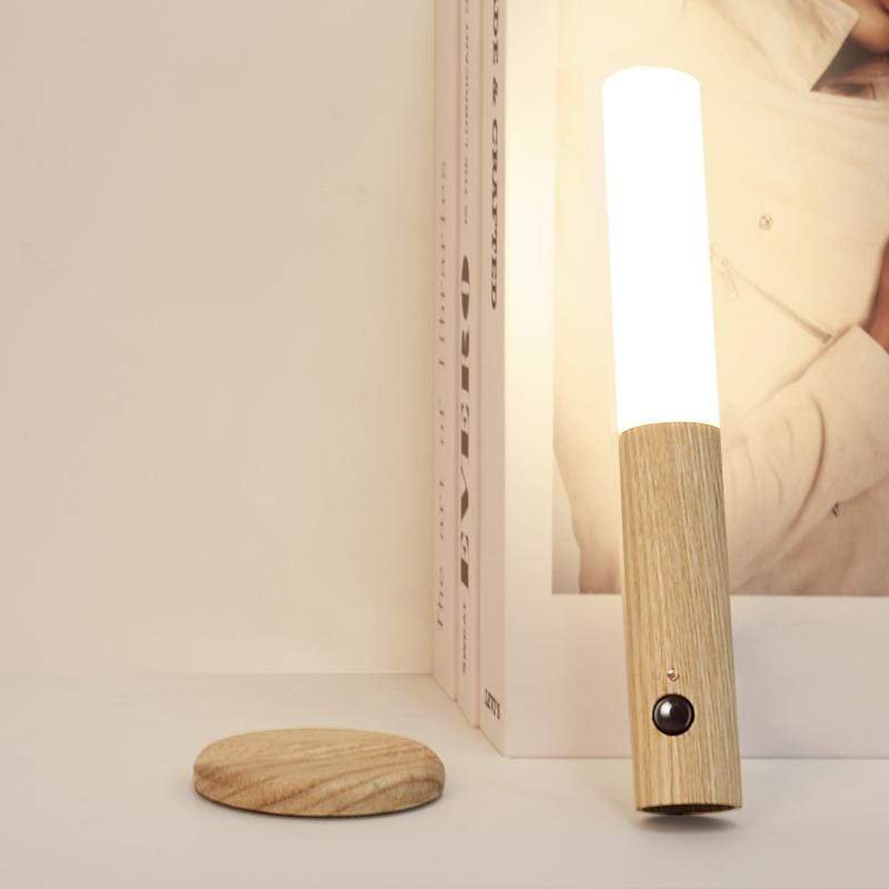 LightSense – Minimalist Motion Sensor Lamp with Magnetic Mounting
