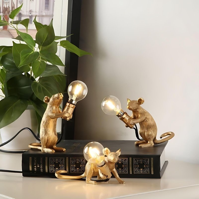 Mouse Table Lamp – Cute Lamp with Character