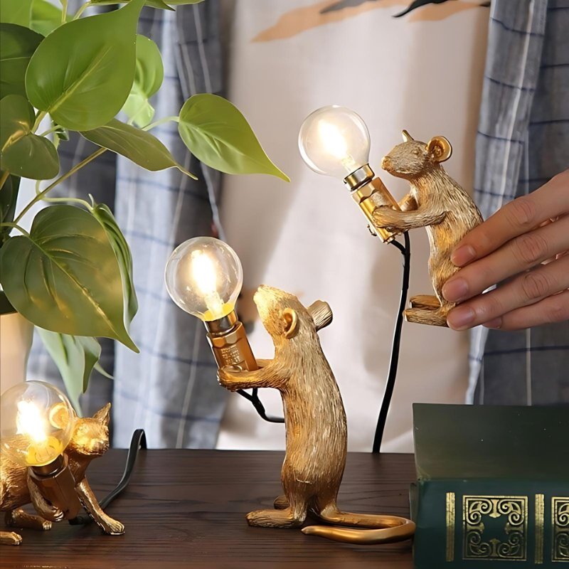 Mouse Table Lamp – Cute Lamp with Character