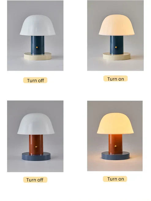 GlowFungi – Unique Table Lamp with a Playful Mushroom Design