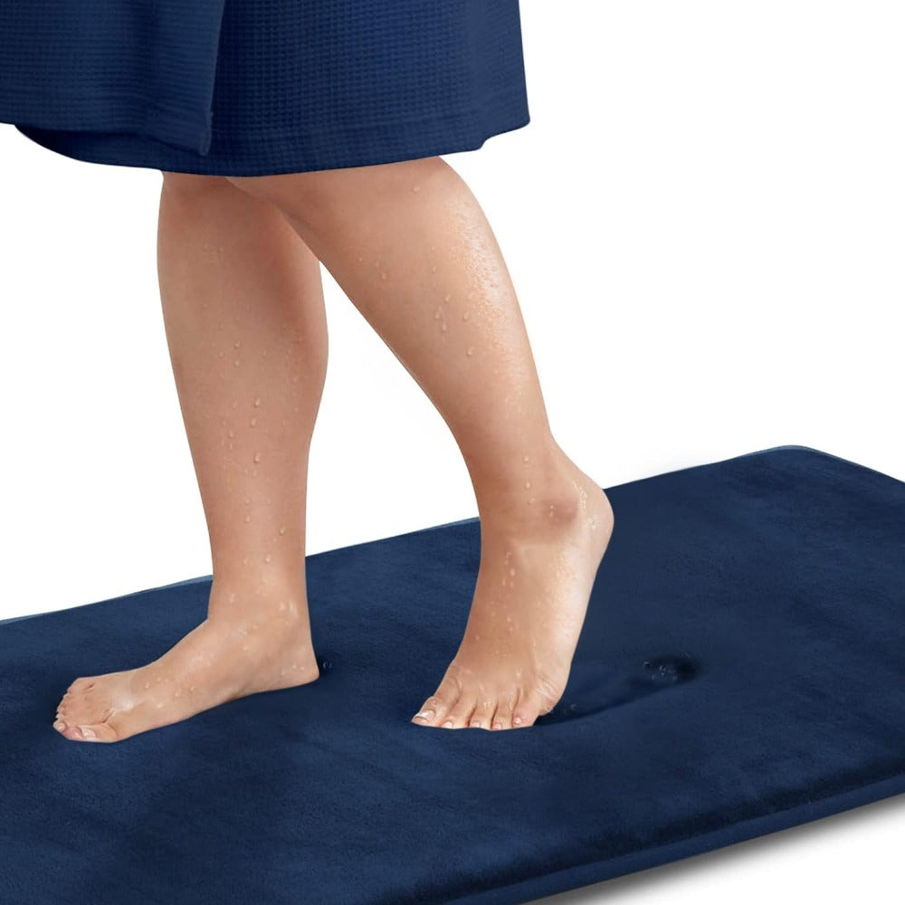 LuxeCloud – Ultimate Memory Foam Bath Mat for Comfort and Safety