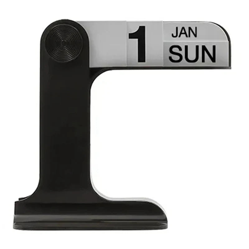 TimelessSpin – Stylish Rotatable Desk Calendar with Scandinavian Design