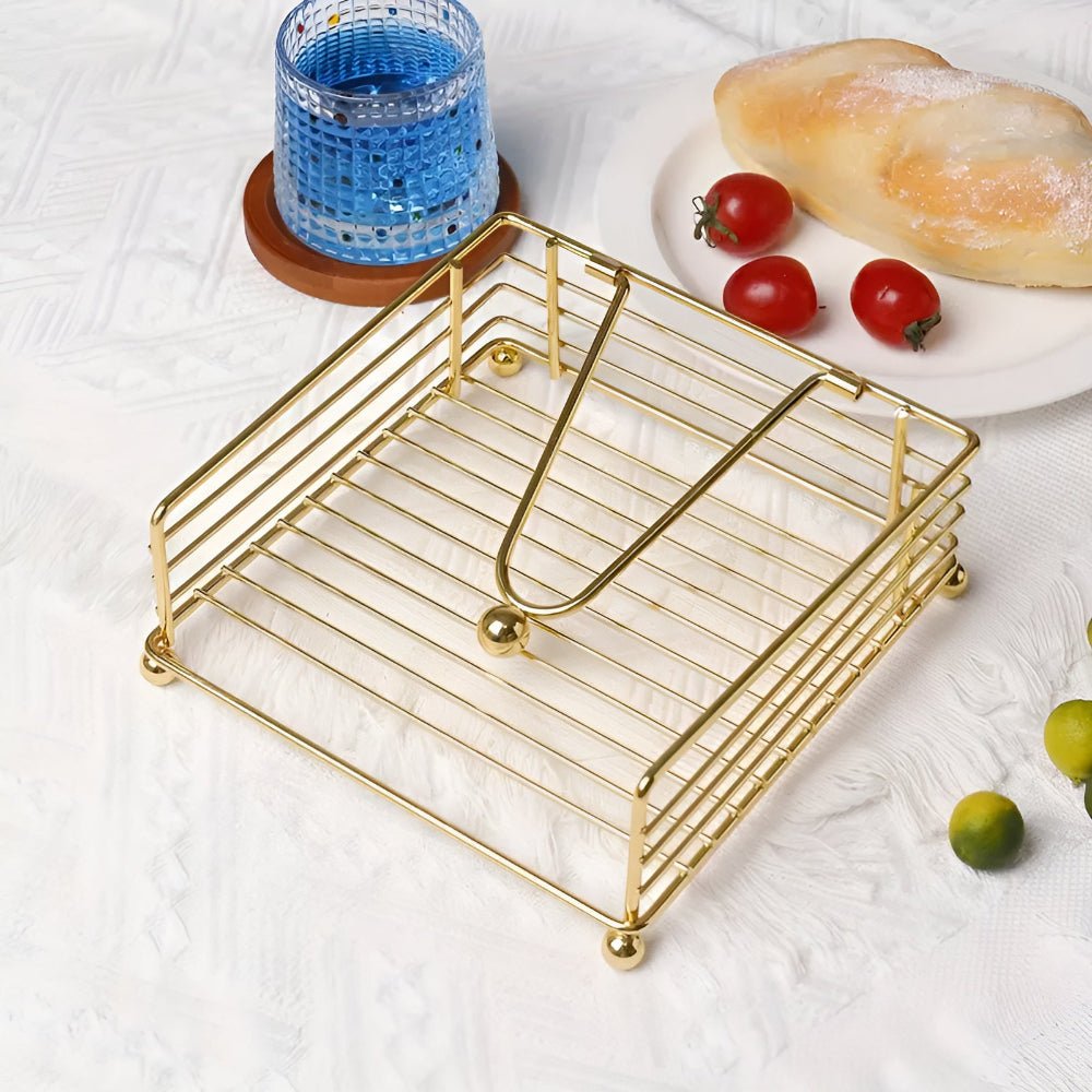 SteelForm Elegant Napkin Holder – Timeless Design for a Refined Table Setting