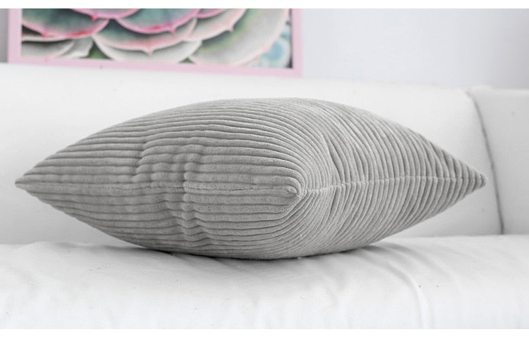 VeluLuxe – Super Soft Corduroy Cushion Cover with Timeless Warmth & Comfort
