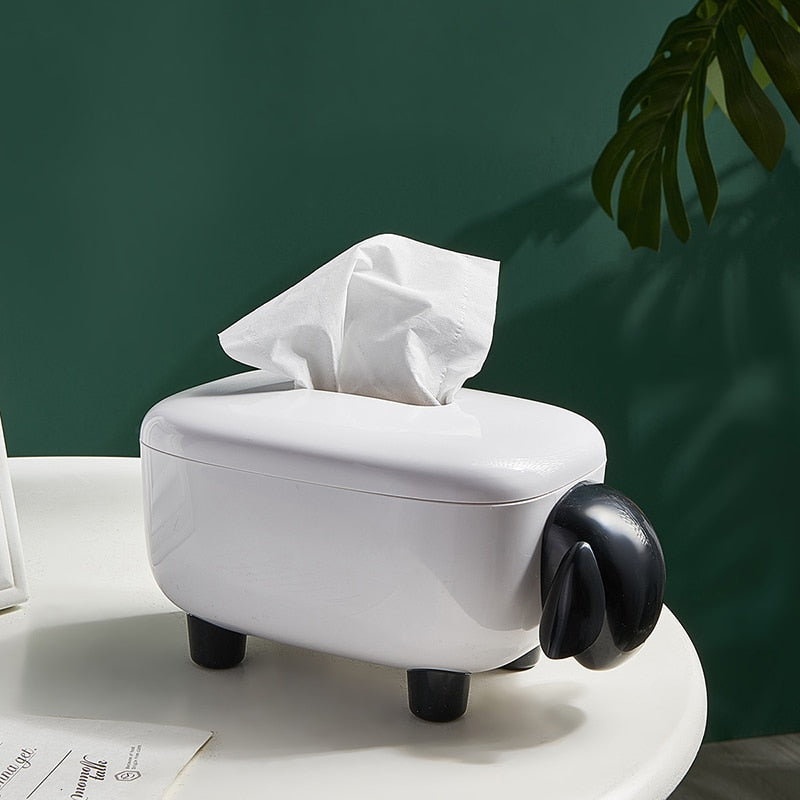 BaaBox – Playful Sheep Tissue Box with Stylish Design