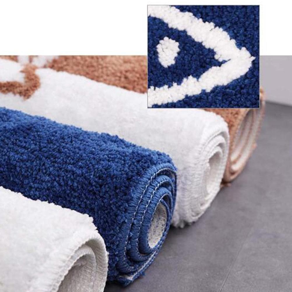 LuxeHaven – Luxurious Bath Mat with Ultra-Soft Chenille and Anti-Slip Bottom
