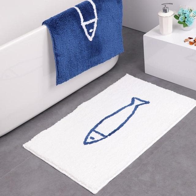 LuxeHaven – Luxurious Bath Mat with Ultra-Soft Chenille and Anti-Slip Bottom