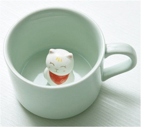 CeramiQ | Playful Luxury Ceramic Animal Mug for a Stylish & Cheerful Interior