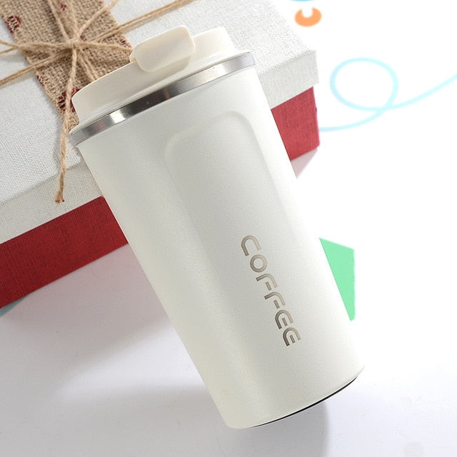 GlowSip – Pastel Thermo Mug with Insulating Stainless Steel Double Wall & Leak-proof Closure