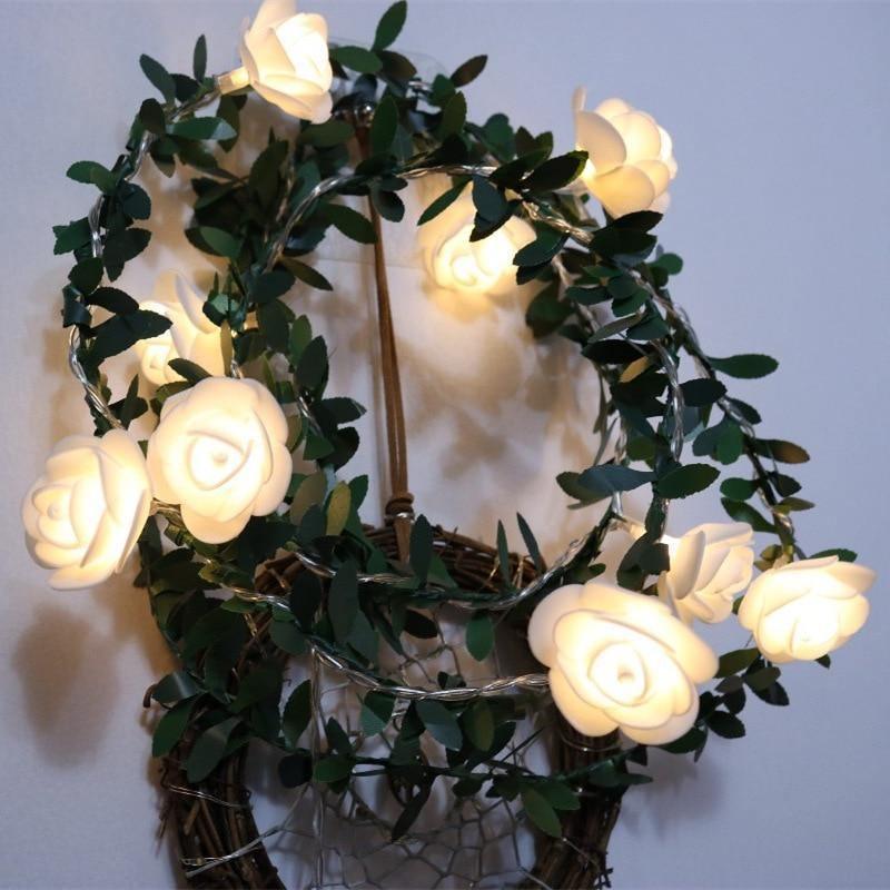 VineGlow – Elegant LED Vine Lighting with Enchanting Leaf Accents
