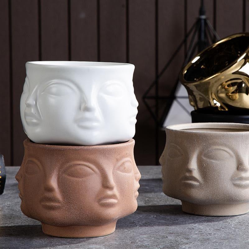 VisageLuxe – Ceramic Design Vases & Flower Pots with Sculptural Elegance