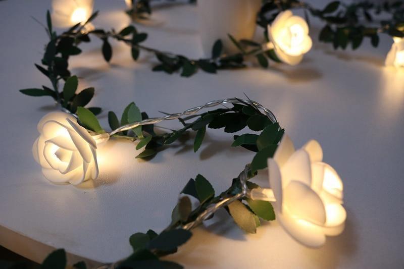 VineGlow – Elegant LED Vine Lighting with Enchanting Leaf Accents