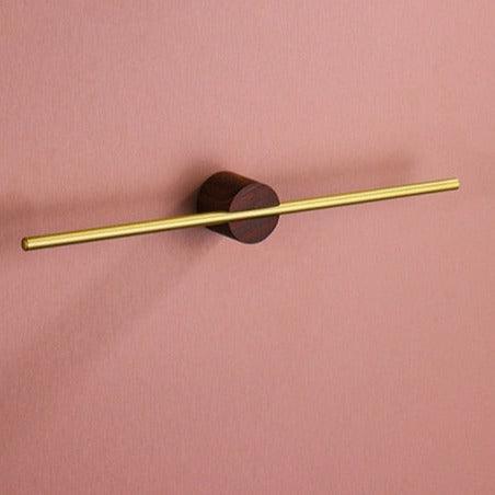 MetalGrace – Elegant Portable Towel Rack with Minimalist Design