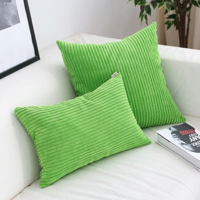 VeluLuxe – Super Soft Corduroy Cushion Cover with Timeless Warmth & Comfort