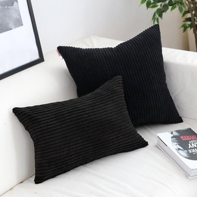 VeluLuxe – Super Soft Corduroy Cushion Cover with Timeless Warmth & Comfort