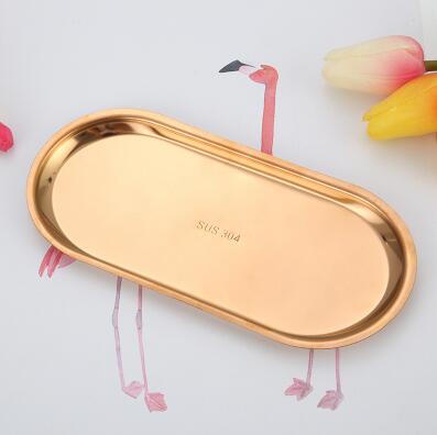LumeTray – Minimalistic Metal Display Tray for Stylish Organization