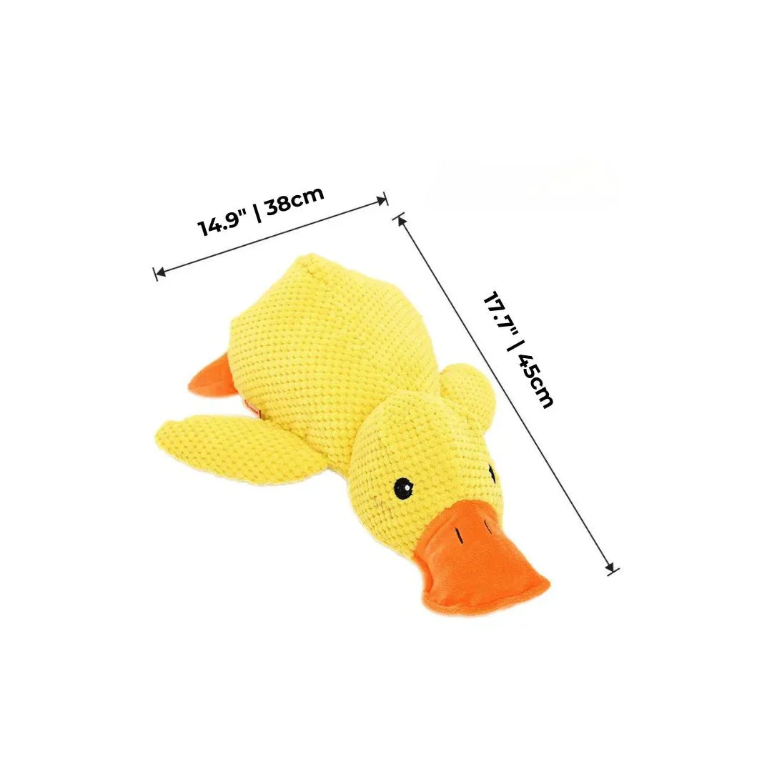 DuckiePlay Luxe Dog Toy – Interactive Squeak & Tug Fun for a Happy Dog