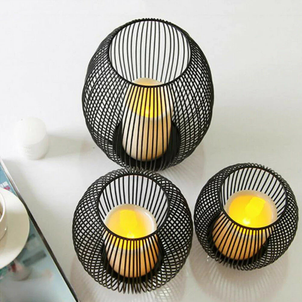 IronElegance – Wrought Iron Candlestick with a Timeless Look